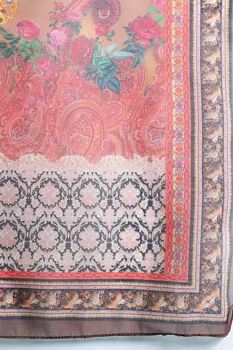 Solid Kurta With Trousers & Dupatta