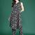 Women Printed Pleated Pure Cotton Kurta with Trousers