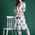 Floral Printed Pure Cotton Kurta with Trousers