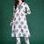Floral Printed Pure Cotton Kurta with Trousers