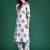 Floral Printed Pure Cotton Kurta with Trousers