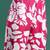 Floral Printed Pleated Pure Cotton Kurta with Trousers