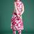 Floral Printed Pleated Pure Cotton Kurta with Trousers