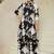 Abstract Printed Shirt Collar Pure Cotton A-Line Kurta With Trousers