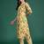 Floral Printed Regular Pure Cotton Kurta with Trousers & Dupatta