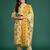 Floral Printed Regular Pure Cotton Kurta with Trousers & Dupatta