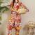 Women Ethnic Motifs Printed Regular Pure Cotton Kurta with Trousers