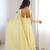 Embroidery Faux Georgette Fabric Flared Anarkali Pant and Dupatta Set