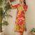 Women Floral Printed Regular Kurta with Trousers