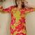 Women Floral Printed Regular Kurta with Trousers