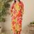 Women Floral Printed Regular Kurta with Trousers