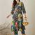 Women Ethnic Motifs Printed Regular Pure Cotton Kurta with Trousers