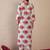 Women Floral Printed Regular Mirror Work Pure Cotton Kurta with Trousers