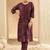 Women Floral Embroidered Regular Thread Work Pure Cotton Kurta with Trousers