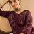 Women Floral Embroidered Regular Thread Work Pure Cotton Kurta with Trousers
