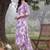 Women Floral Printed Regular Sequinned Pure Cotton Kurta with Trousers