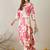 Women Floral Printed Regular Kurta with Trousers