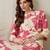 Women Floral Printed Regular Kurta with Trousers