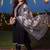 Women Embroidered Regular Thread Work Kurta with Trousers & With Dupatta