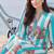 Women Printed Regular Pure Cotton Kurta with Trousers