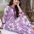 Women Floral Printed Regular Pure Cotton Kurta with Trousers