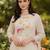 Women's Beautiful Embroidery Work Georgette Fabric Flared Kurta Pant and Dupatta Set