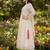 Women's Beautiful Embroidery Work Georgette Fabric Flared Kurta Pant and Dupatta Set