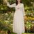 Women's Beautiful Embroidery Work Georgette Fabric Flared Kurta Pant and Dupatta Set
