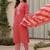 Women Bandhani Printed Regular Mirror Work Pure Cotton Kurta with Trousers & With Dupatta