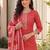 Women Bandhani Printed Regular Mirror Work Pure Cotton Kurta with Trousers & With Dupatta