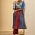 Women Floral Printed Panelled Pure Cotton Kurta with Trousers