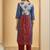 Women Floral Printed Panelled Pure Cotton Kurta with Trousers