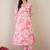 Women Floral Printed Regular Pure Cotton Kurta with Trousers