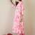 Women Floral Printed Regular Pure Cotton Kurta with Trousers