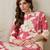 Women Floral Printed Regular Kurta with Trousers