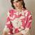 Women Floral Printed Regular Kurta with Trousers