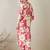 Women Floral Printed Regular Kurta with Trousers