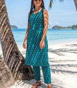 Women Ethnic Motifs Printed Regular Pure Cotton Kurta with Trousers