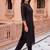Women Regular Thread Work Kurta with Trousers