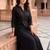 Women Regular Thread Work Kurta with Trousers