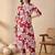 Women Floral Printed Regular Pure Cotton Kurta with Trousers