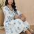 Women Floral Printed Regular Pure Cotton Kurta with Trousers
