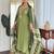 Women Ethnic Motifs Embroidered Regular Sequinned Kurta with Trousers & With Dupatta