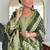 Women Ethnic Motifs Embroidered Regular Sequinned Kurta with Trousers & With Dupatta