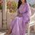 Women Floral Printed Regular Mirror Work Kurta with Trousers & With Dupatta