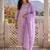 Women Floral Printed Regular Mirror Work Kurta with Trousers & With Dupatta