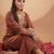 Women Ethnic Motifs Embroidered Regular Sequinned Kurta with Trousers