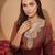 Women Ethnic Motifs Embroidered Regular Sequinned Kurta with Trousers