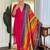 Women Ethnic Motifs Embroidered Regular Sequinned Kurta with Trousers & With Dupatta