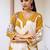Women Floral Printed Regular Beads and Stones Kurta with Patiala